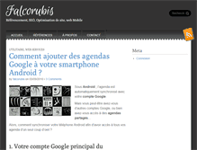 Tablet Screenshot of falcorubis.com